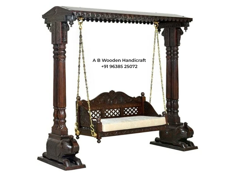 Teakwood Jhula for Home Manufacturers in India