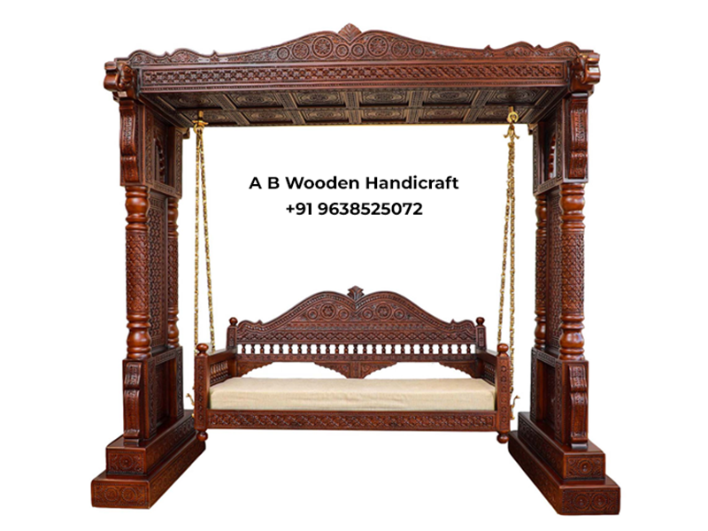 Wooden Jhula for home Manufacturer